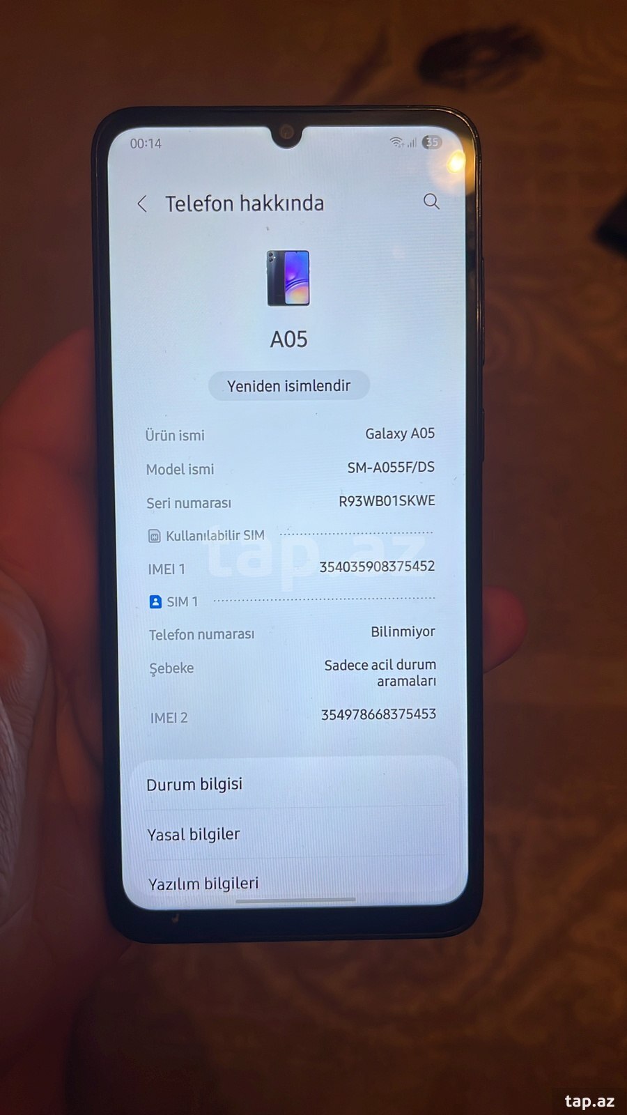 Samsung Galaxy A05 Black 64GB/4GB