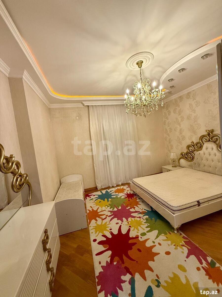 3-otaqlı yeni tikili kirayə verilir, Həsən Əliyev küç., 140 m² (3)