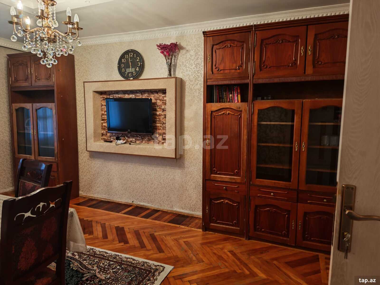 3-otaqlı yeni tikili kirayə verilir, Elmlər Akademiyası m., 70 m² (5)