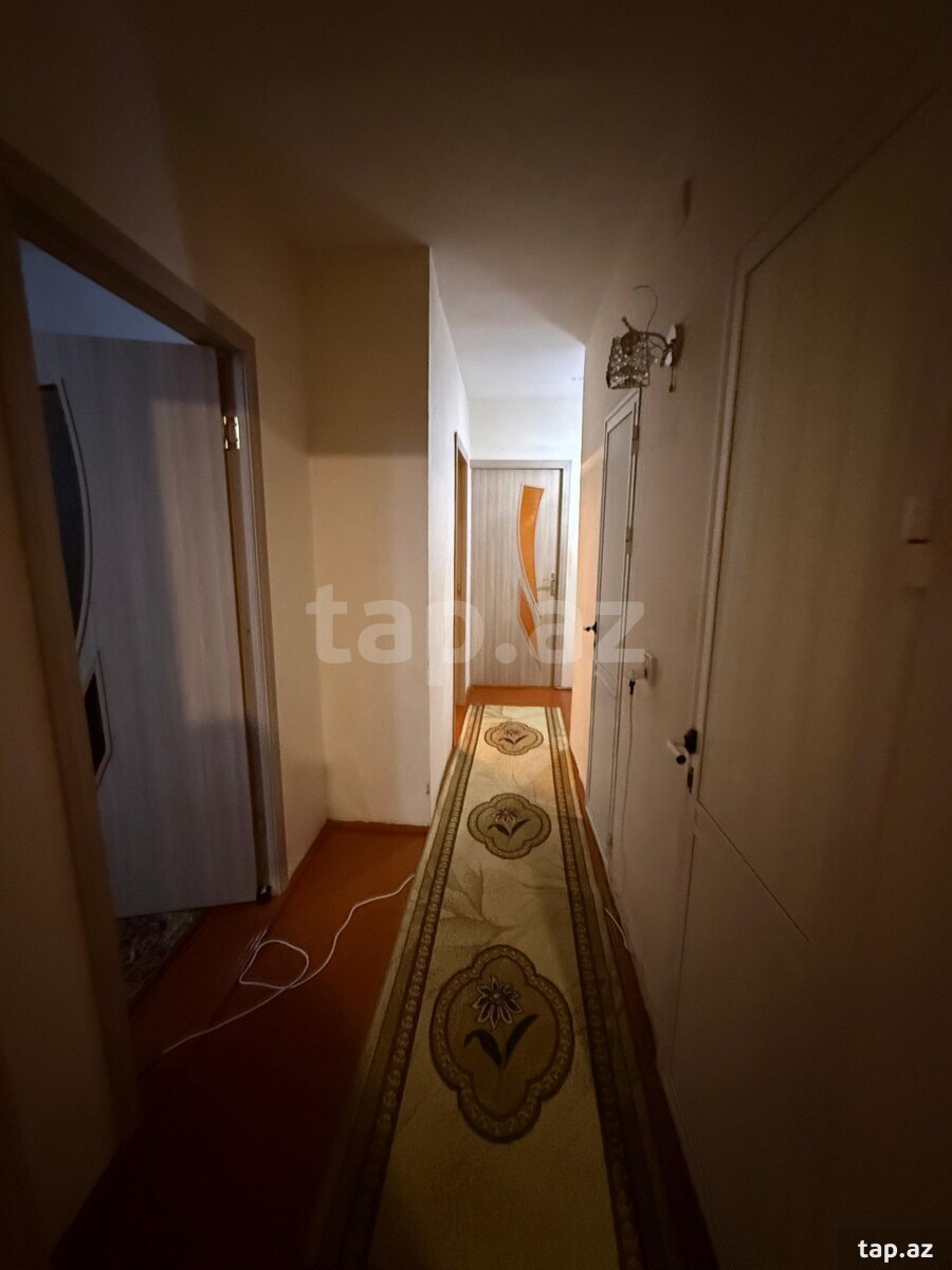 3-otaqlı mənzil kirayə verilir, Şirvan ş., 56 m²