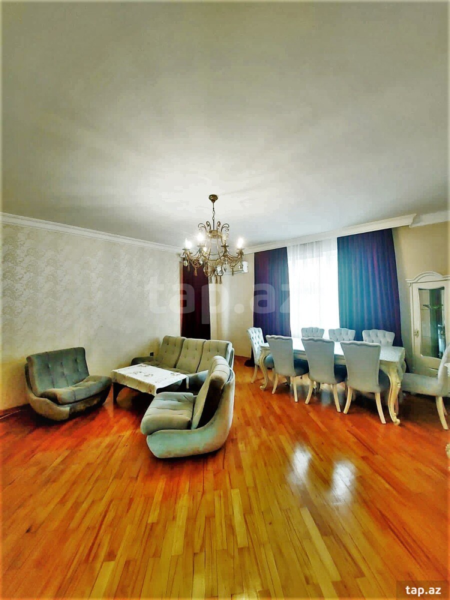 3-otaqlı yeni tikili kirayə verilir, Xətai r., 100 m²