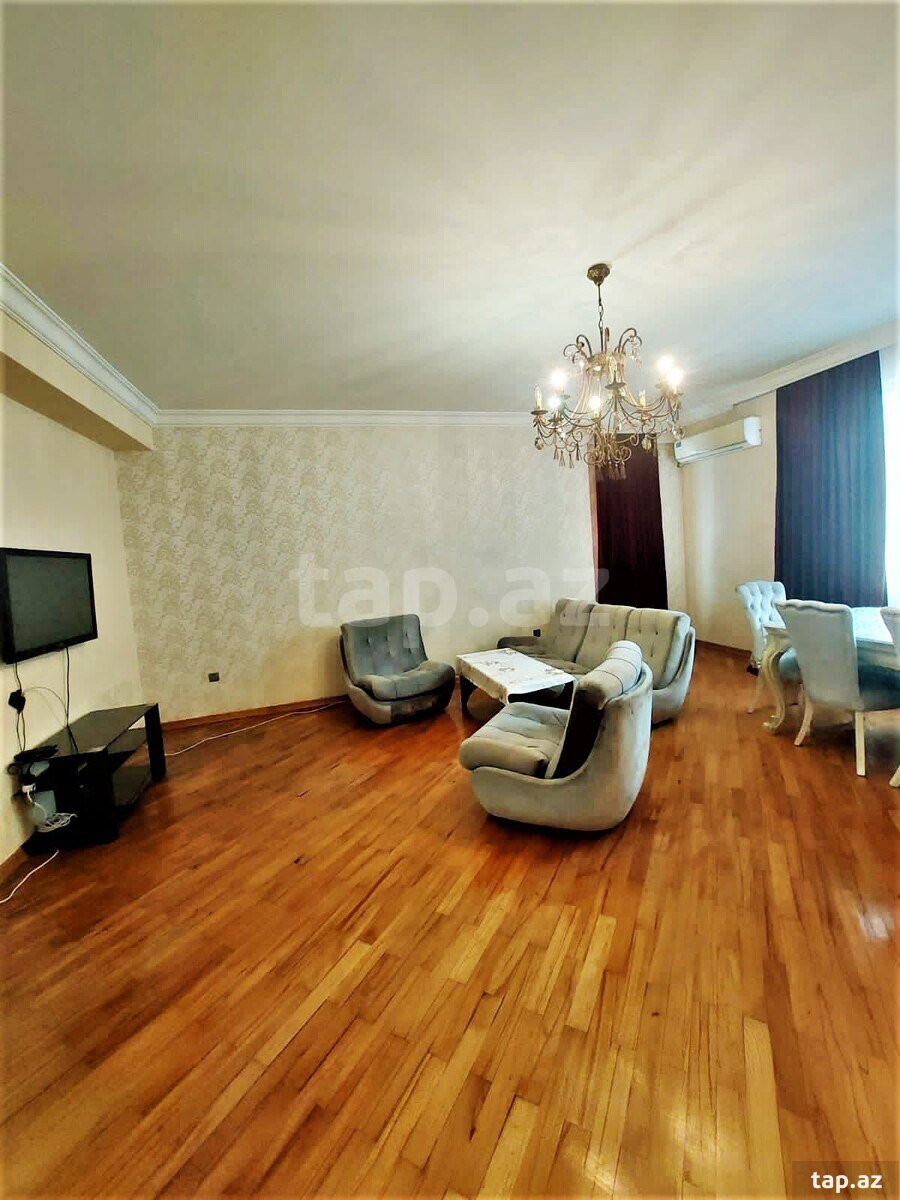 3-otaqlı yeni tikili kirayə verilir, Xətai r., 100 m² (4)