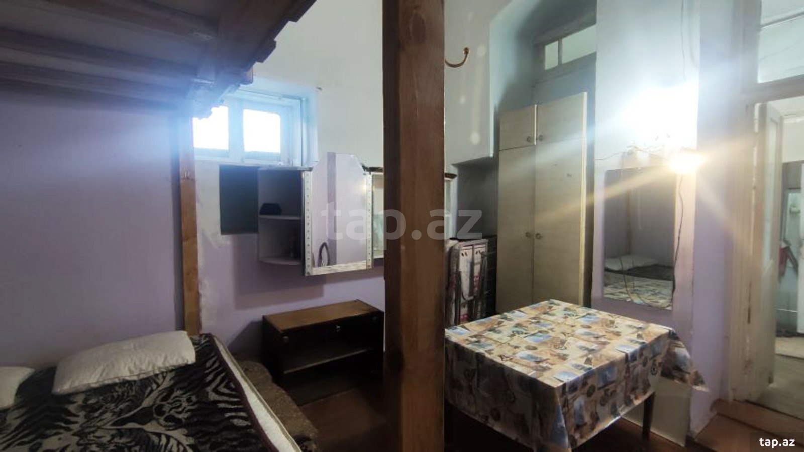 1-otaqlı mənzil kirayə verilir, Nİzami m., 25 m² (7)