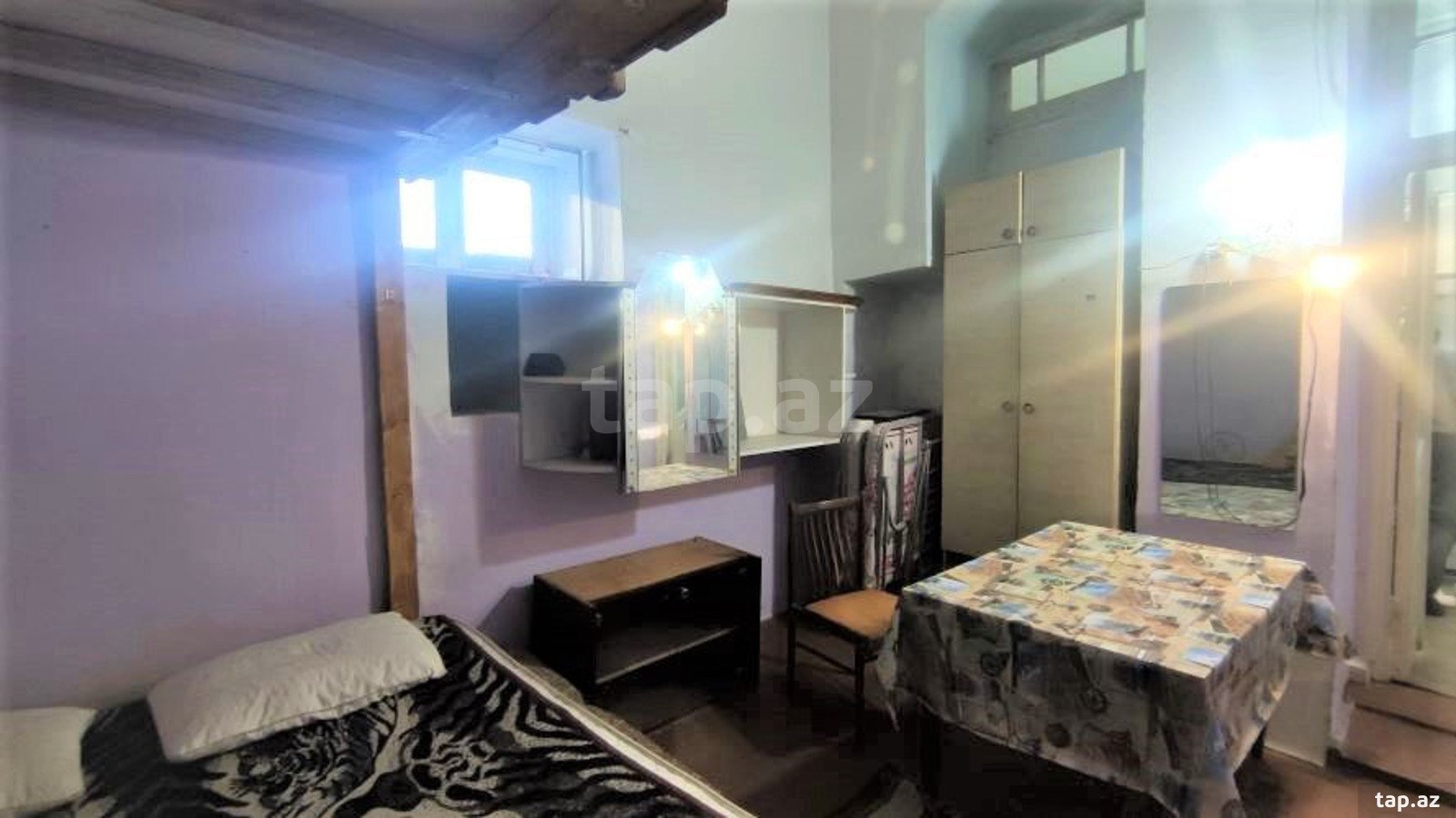 1-otaqlı mənzil kirayə verilir, Nİzami m., 25 m² (20)