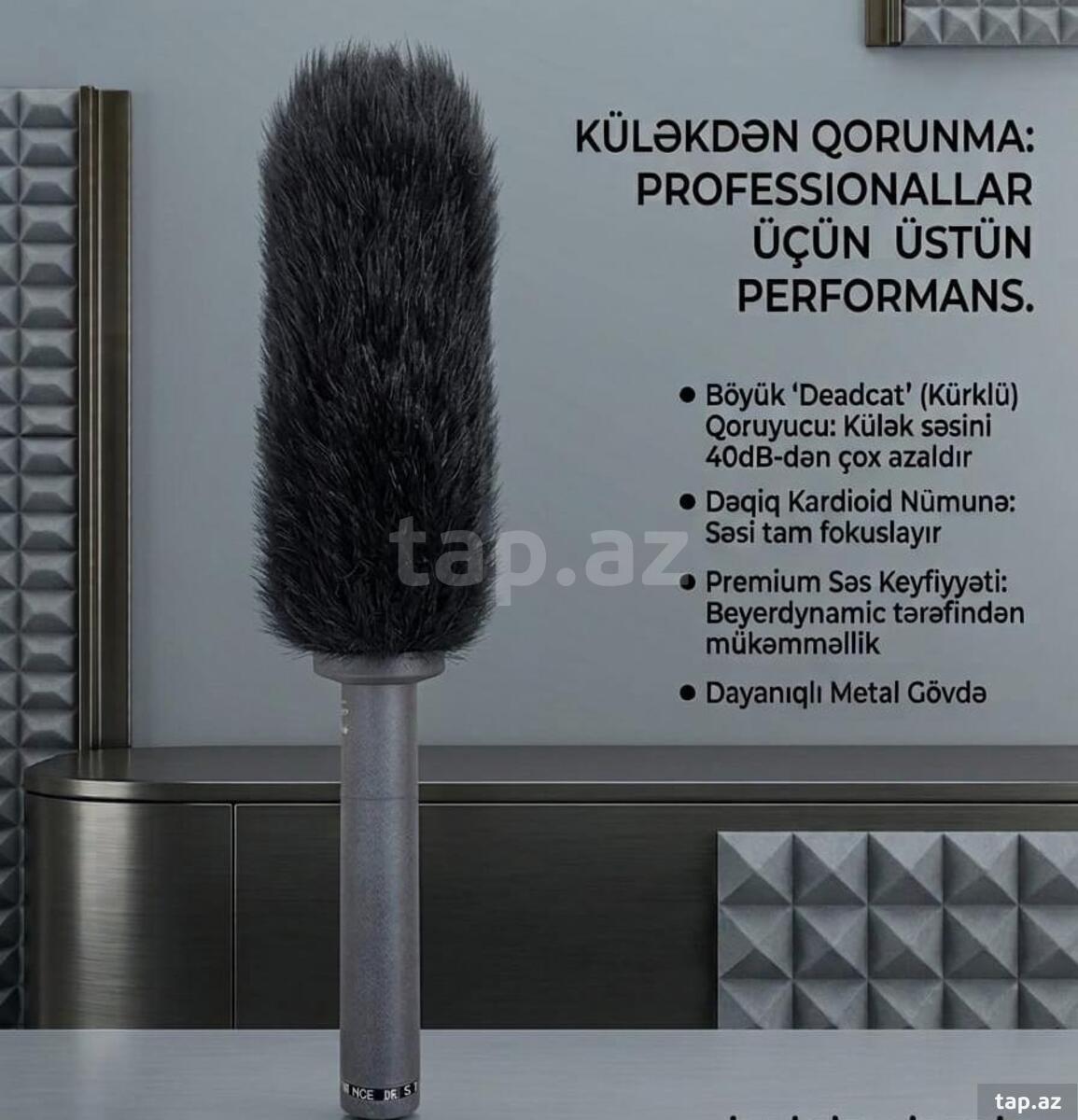 Çöl çəkilişləri üçün mikrofon
