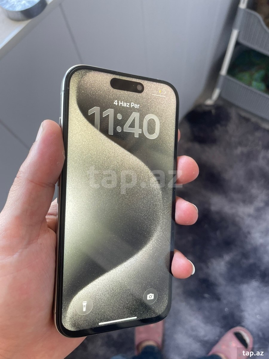 Apple iPhone 15 Pro Natural Titanium 256GB/8GB (2)