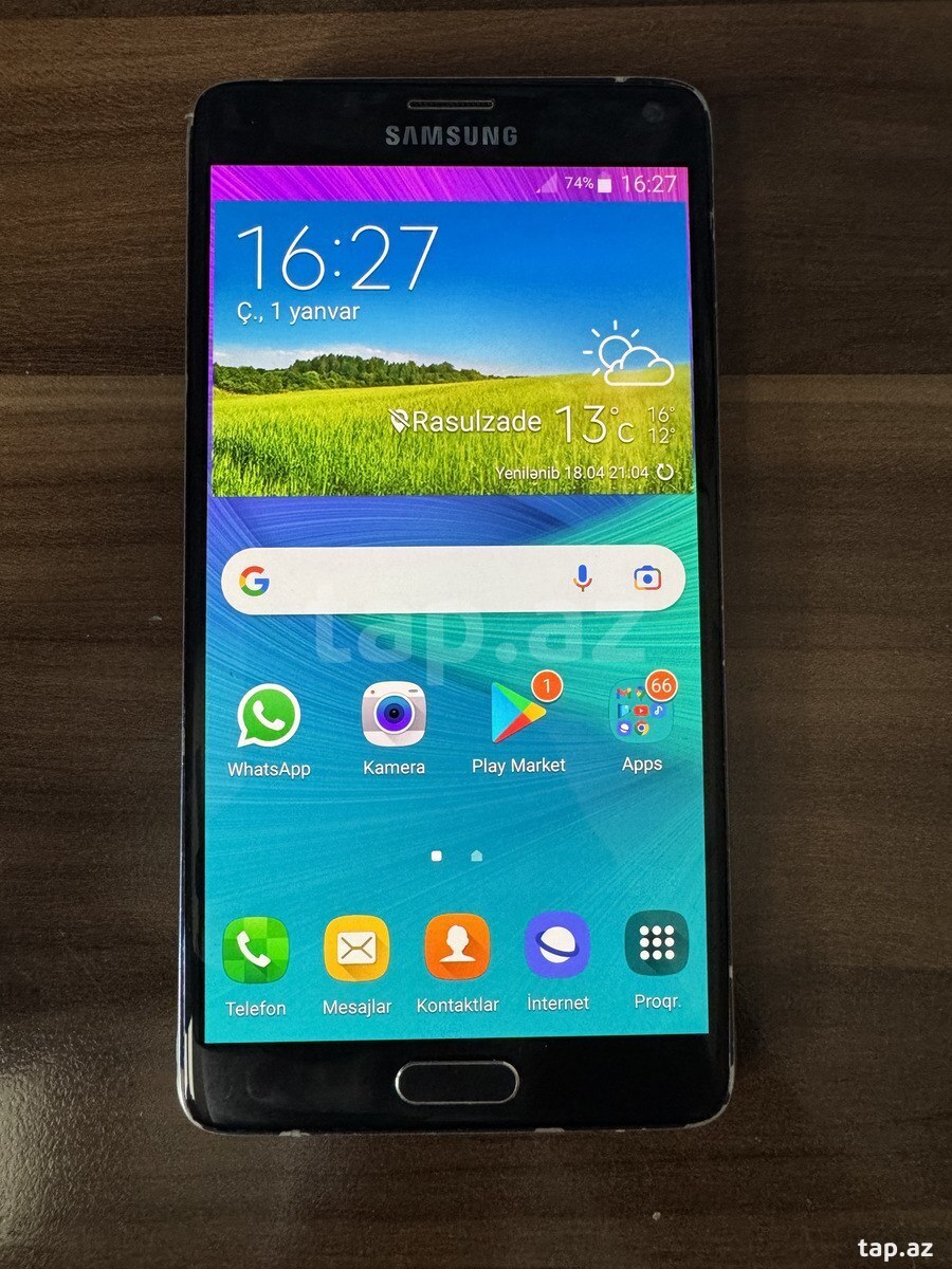 Samsung Galaxy Note 4 Charcoal black 32GB/3GB