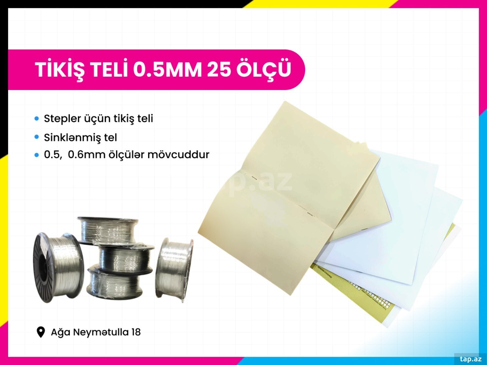 Tikiş teli 0.5 mm (2)
