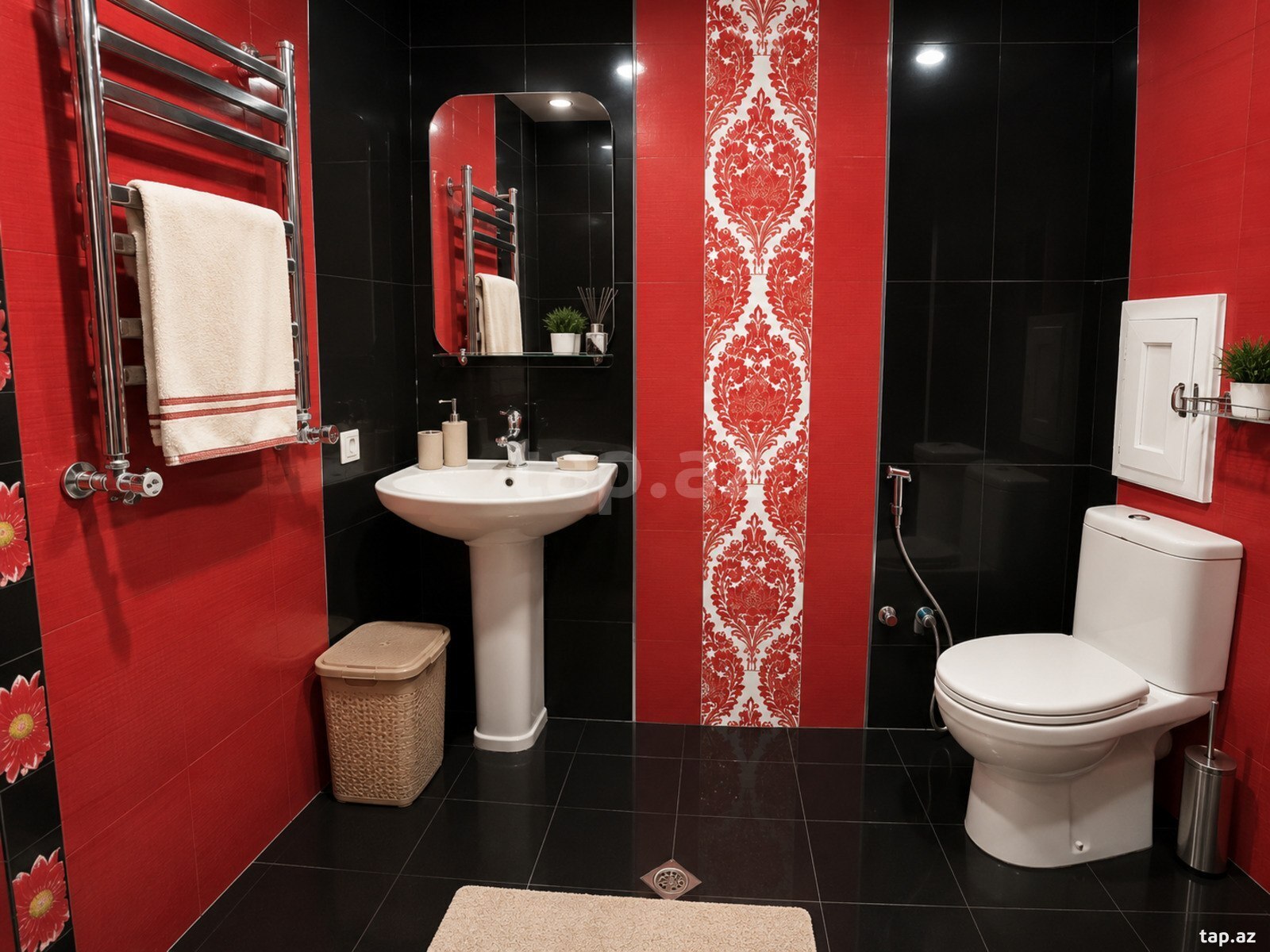 3-otaqlı yeni tikili kirayə verilir, Nazim Hacıyev küç., 90 m² (7)