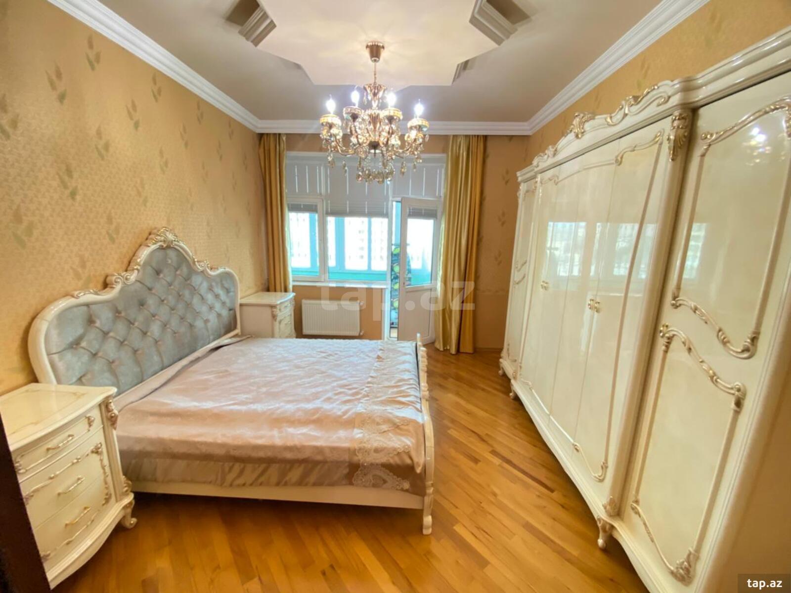3-otaqlı yeni tikili kirayə verilir, Memar Əcəmi m., 130 m² (3)