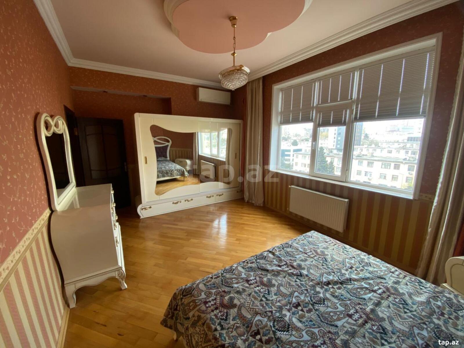 3-otaqlı yeni tikili kirayə verilir, Memar Əcəmi m., 130 m² (4)