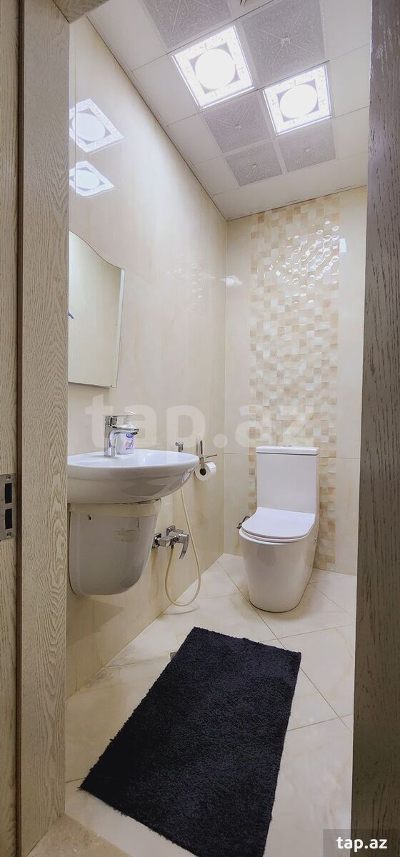 3-otaqlı yeni tikili kirayə verilir, Memar Əcəmi m., 130 m² (10)