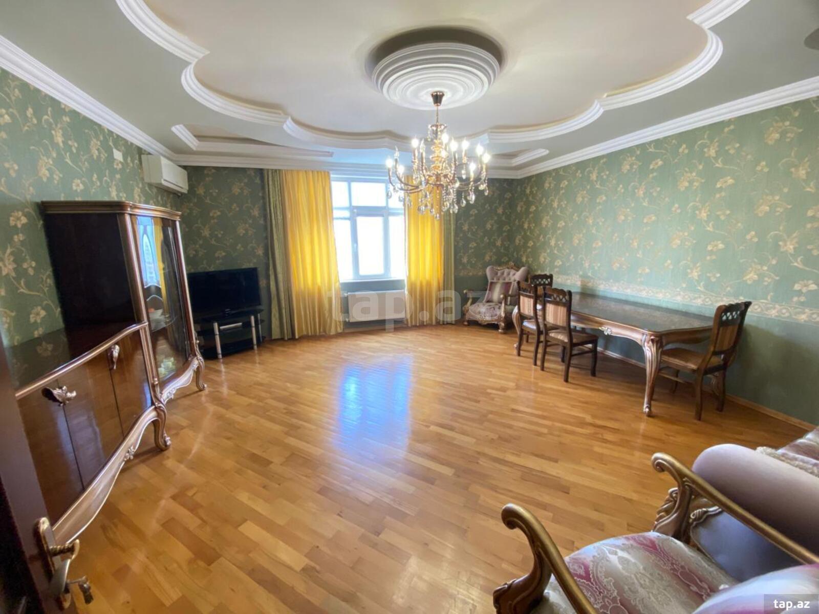 3-otaqlı yeni tikili kirayə verilir, Memar Əcəmi m., 130 m²