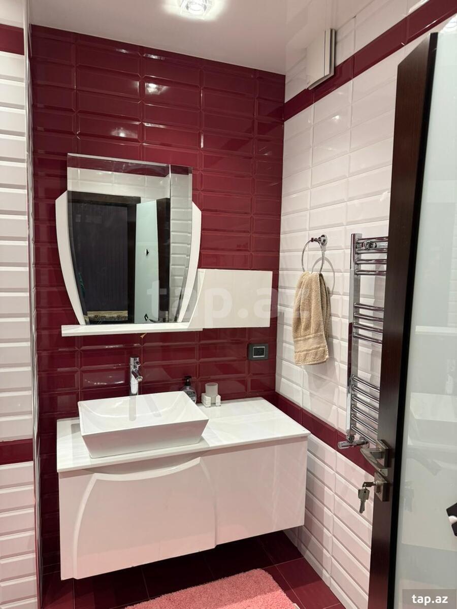 3-otaqlı yeni tikili kirayə verilir, Elmlər Akademiyası m., 160 m² (12)
