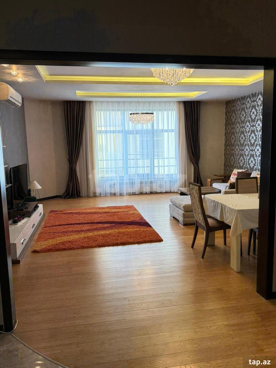 3-otaqlı yeni tikili kirayə verilir, Elmlər Akademiyası m., 160 m² (2)