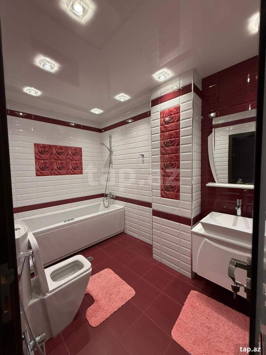 3-otaqlı yeni tikili kirayə verilir, Elmlər Akademiyası m., 160 m² (11)