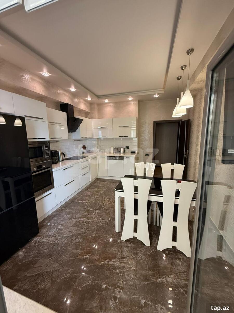 3-otaqlı yeni tikili kirayə verilir, Elmlər Akademiyası m., 160 m² (5)