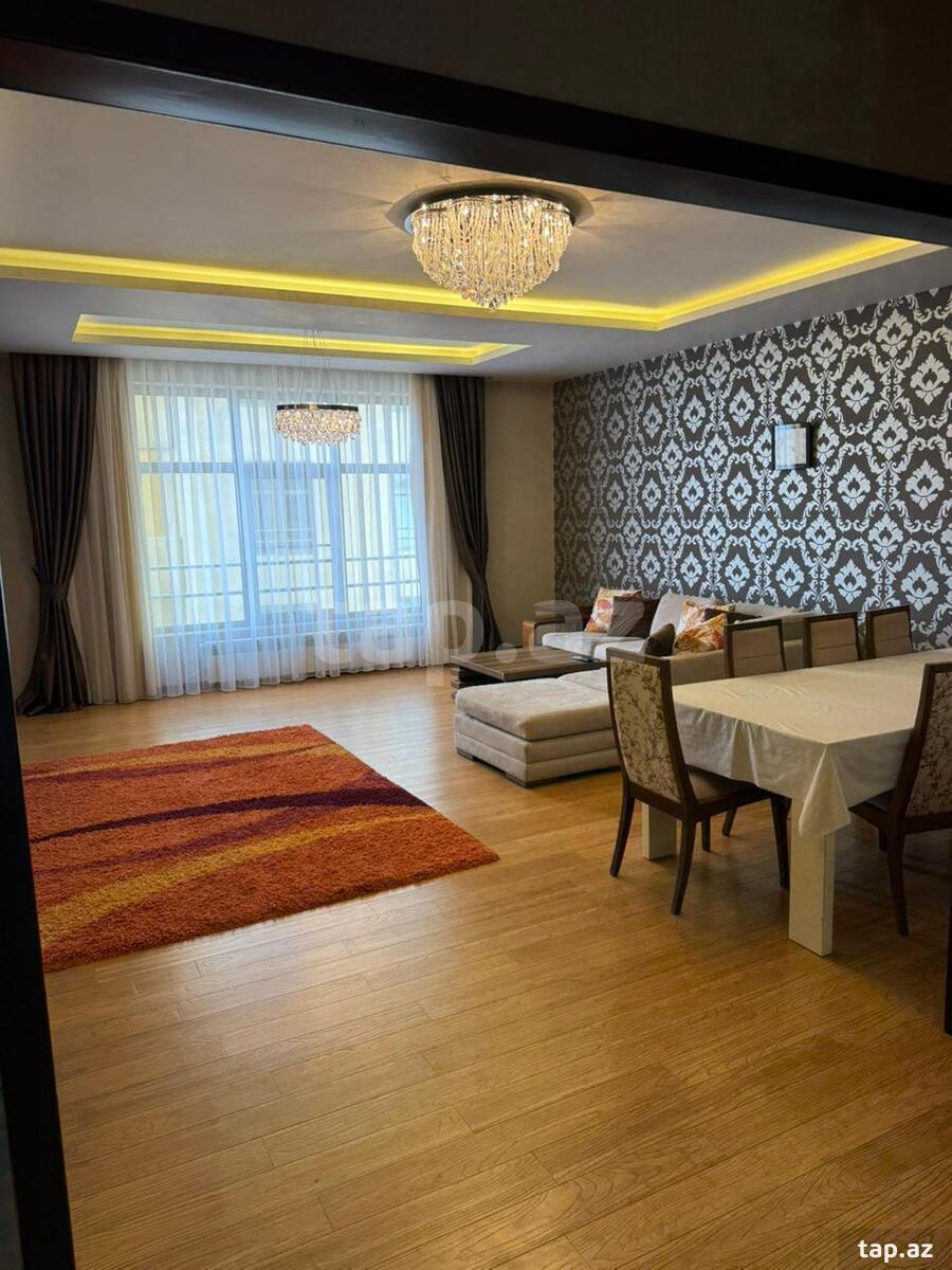 3-otaqlı yeni tikili kirayə verilir, Elmlər Akademiyası m., 160 m² (3)