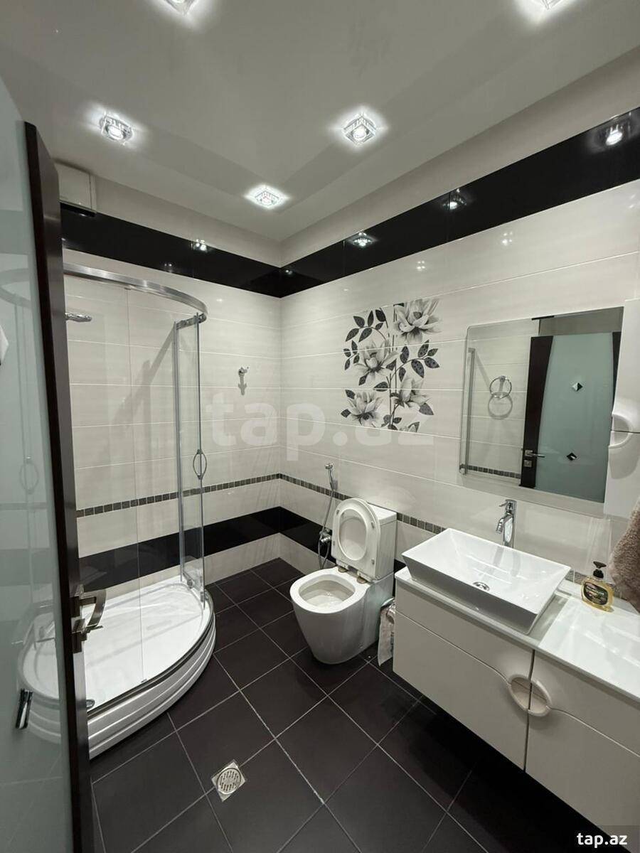 3-otaqlı yeni tikili kirayə verilir, Elmlər Akademiyası m., 160 m² (13)