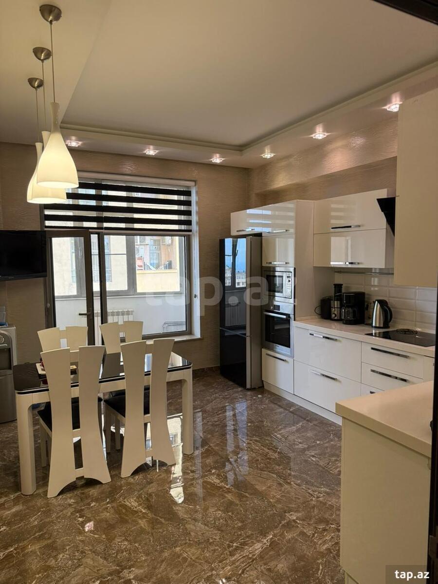3-otaqlı yeni tikili kirayə verilir, Elmlər Akademiyası m., 160 m² (4)
