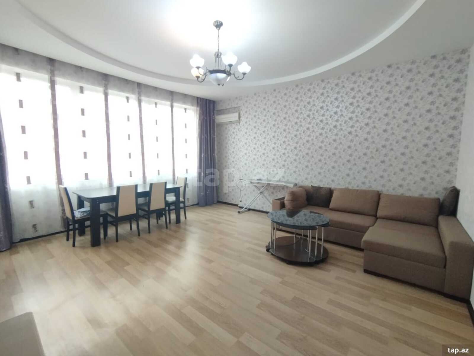 3-otaqlı yeni tikili kirayə verilir, Süleyman Vəzirov küç., 90 m²