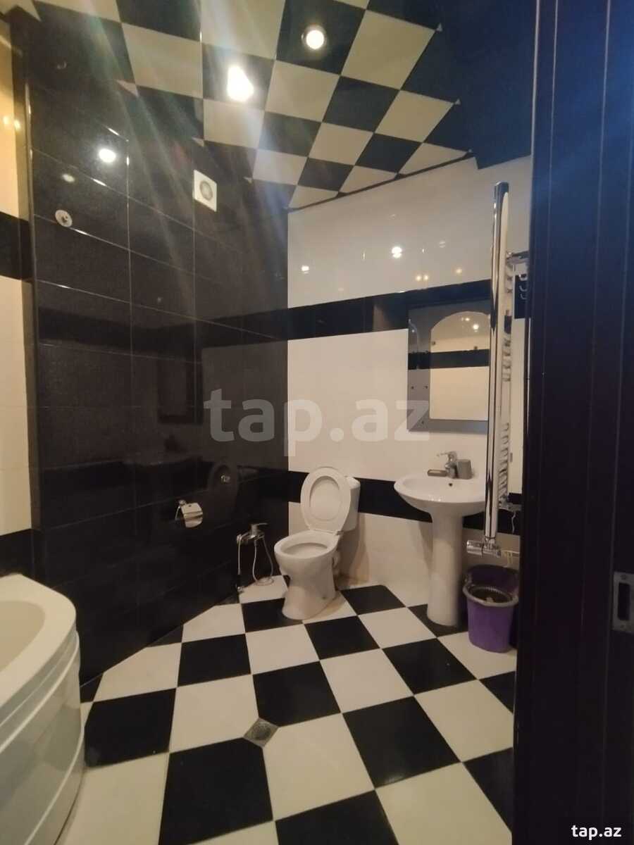 3-otaqlı yeni tikili kirayə verilir, Süleyman Vəzirov küç., 90 m² (11)