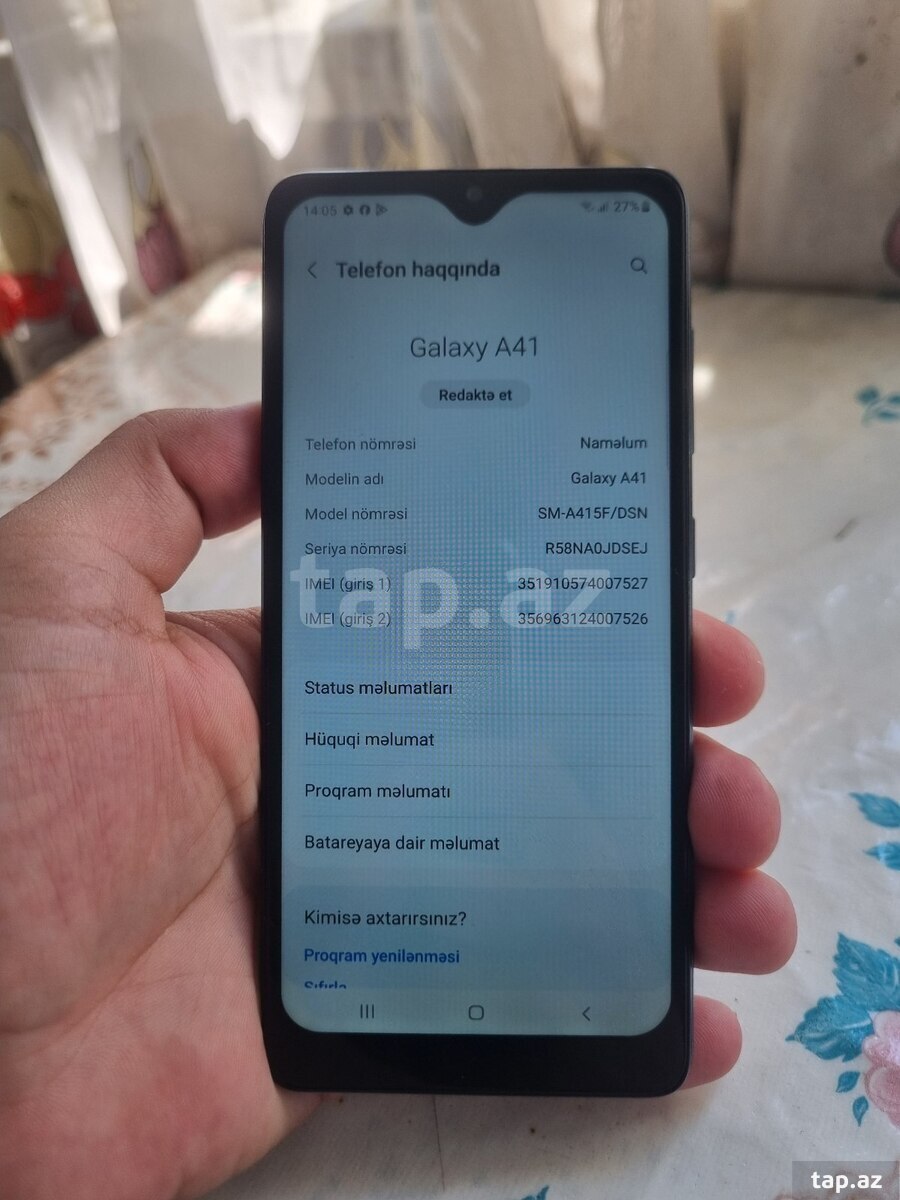 Samsung Galaxy A41 Prism Crush Black 64GB/4GB (4)