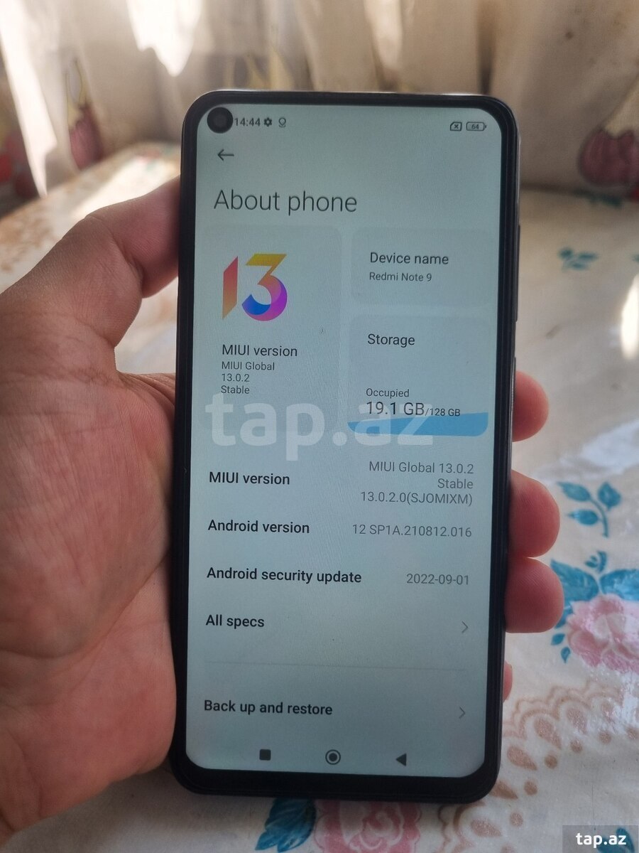 Xiaomi Redmi Note 9 Onyx Black 128GB/6GB (4)