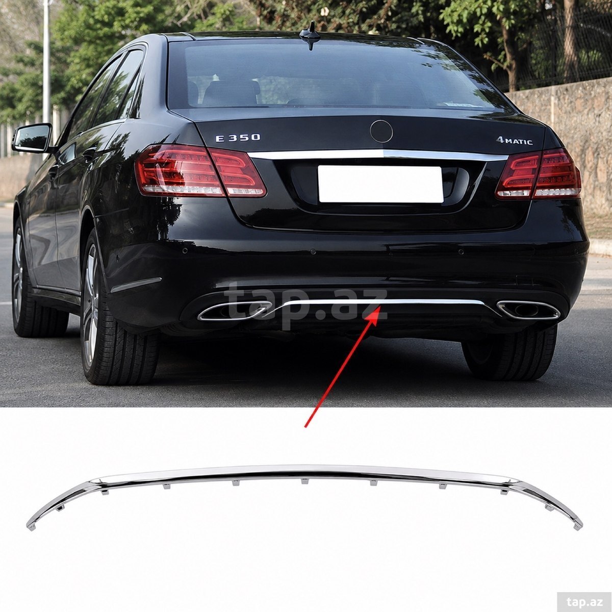 Mercedes W212 bufer nikeli