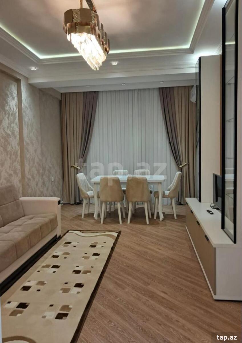 3-otaqlı yeni tikili kirayə verilir, Nərimanov r., 110 m² (2)
