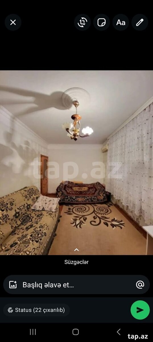 2-otaqlı mənzil, Sumqayıt ş., 52 m²