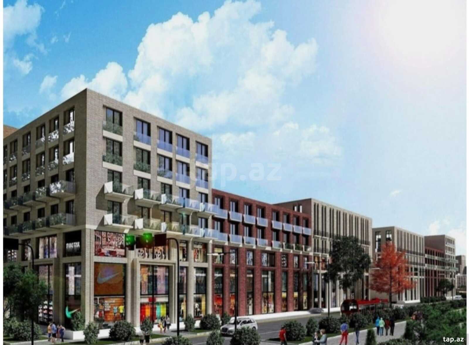 1-otaqlı yeni tikili, Həsən Əliyev küç., 76.6 m² (2)