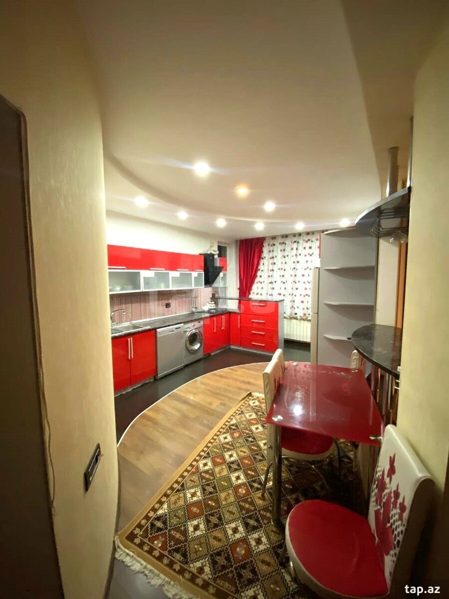 3-otaqlı yeni tikili kirayə verilir, Yeni Yasamal qəs., 120 m² (8)