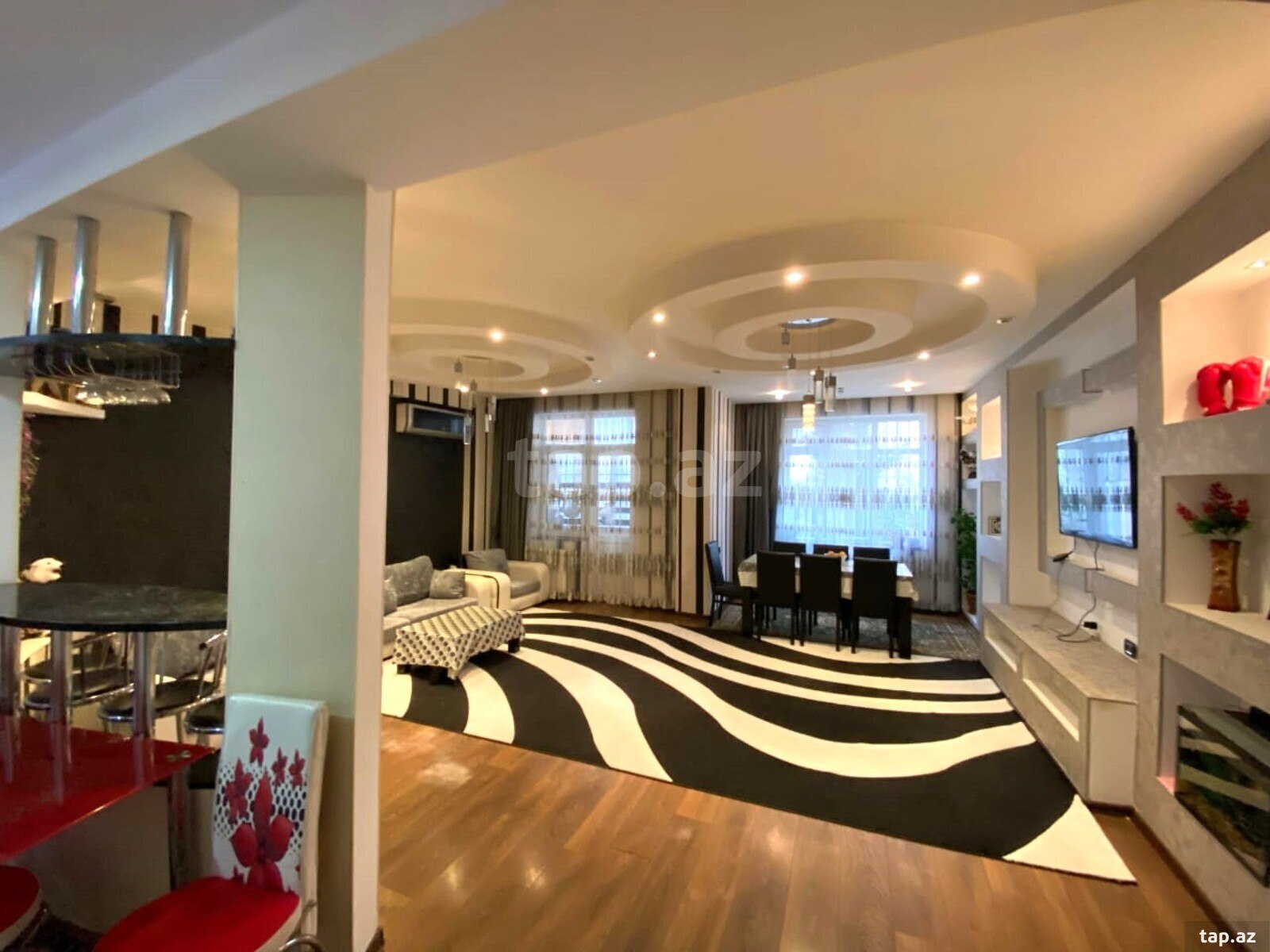 3-otaqlı yeni tikili kirayə verilir, Yeni Yasamal qəs., 120 m² (3)
