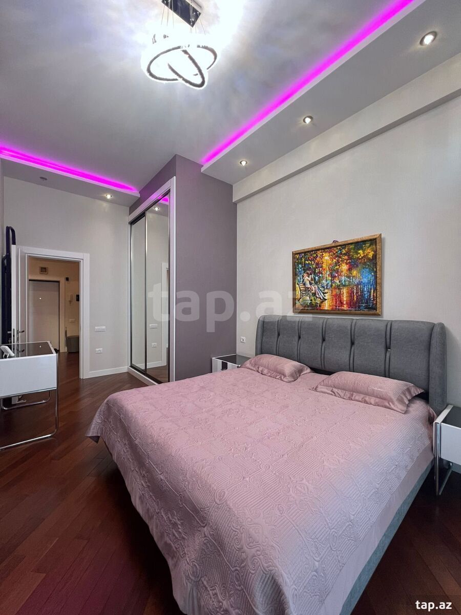 2-otaqlı yeni tikili kirayə verilir, Nizami m., 70 m² (6)