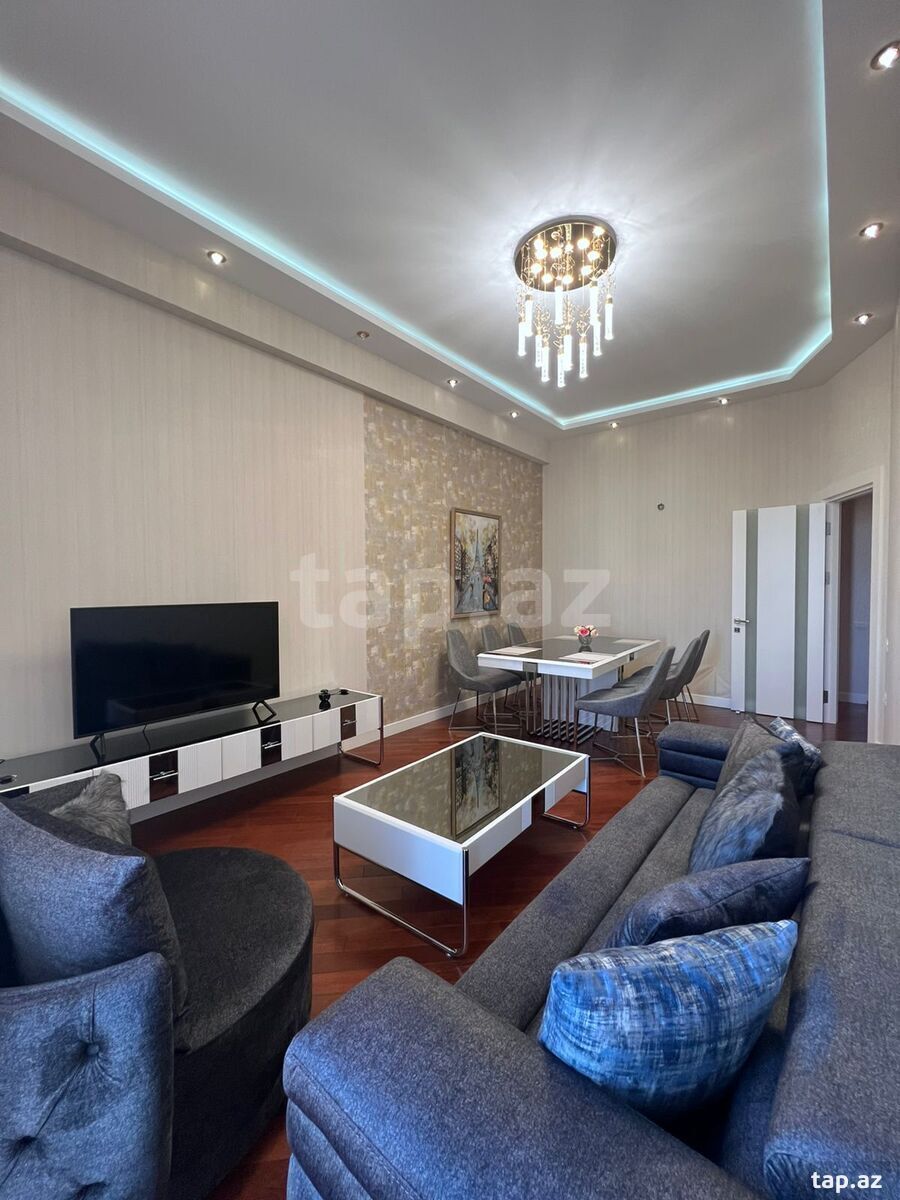 2-otaqlı yeni tikili kirayə verilir, Nizami m., 70 m² (9)