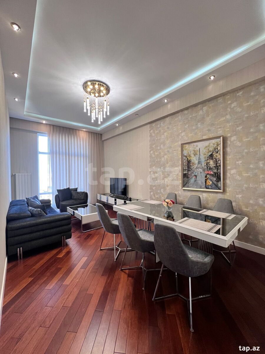 2-otaqlı yeni tikili kirayə verilir, Nizami m., 70 m² (3)