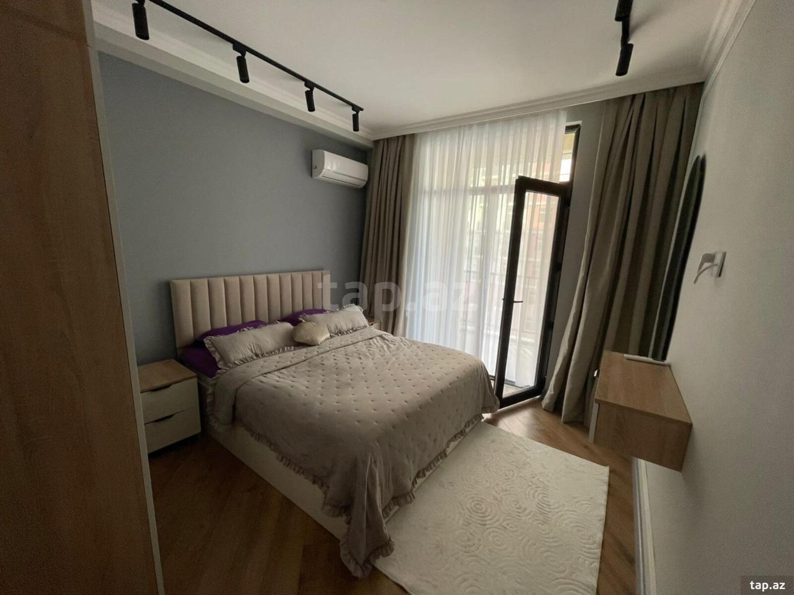 2-otaqlı yeni tikili kirayə verilir, Dərnəgül m., 61 m²