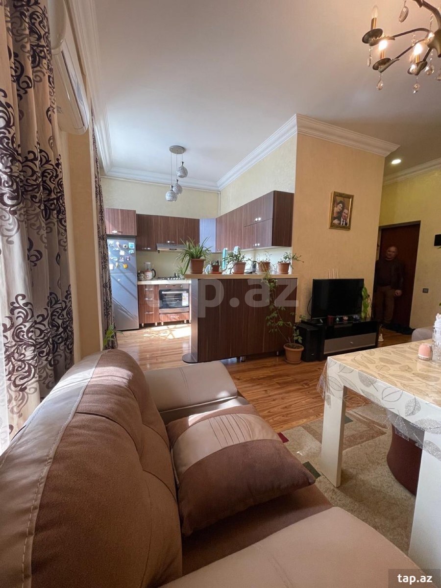 2-otaqlı mənzil, Elmlər Akademiyası m., 58 m² (2)
