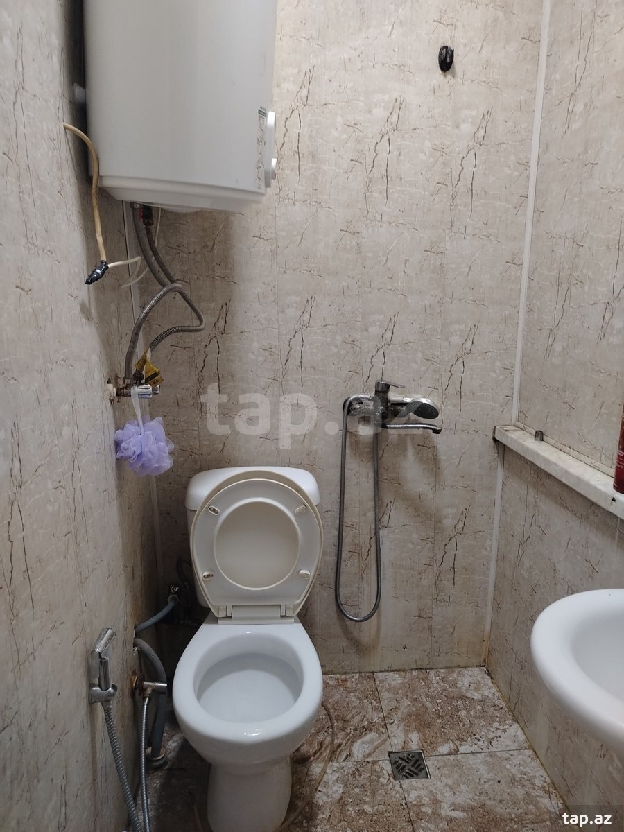 1-otaqlı mənzil kirayə verilir, Qara Qarayev m., 26 m² (8)