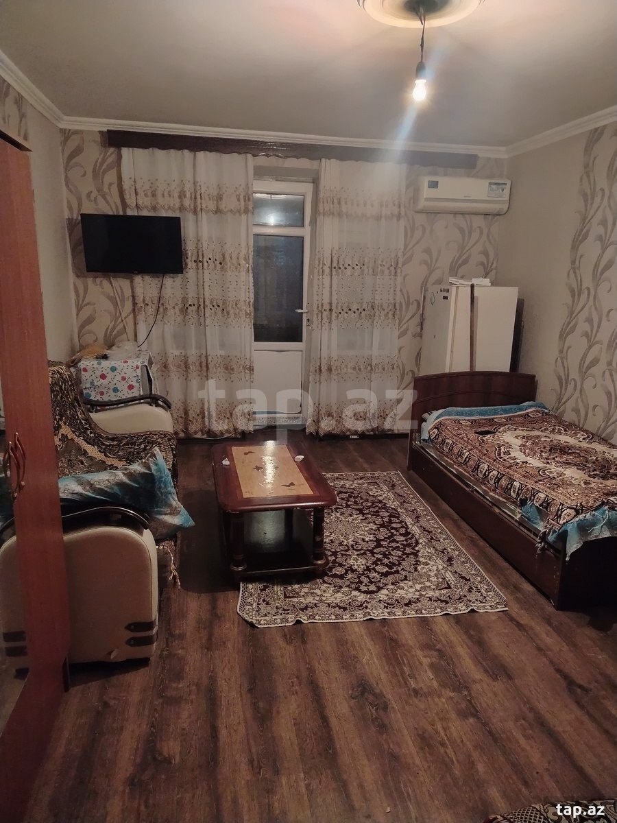 1-otaqlı mənzil kirayə verilir, Qara Qarayev m., 26 m² (2)