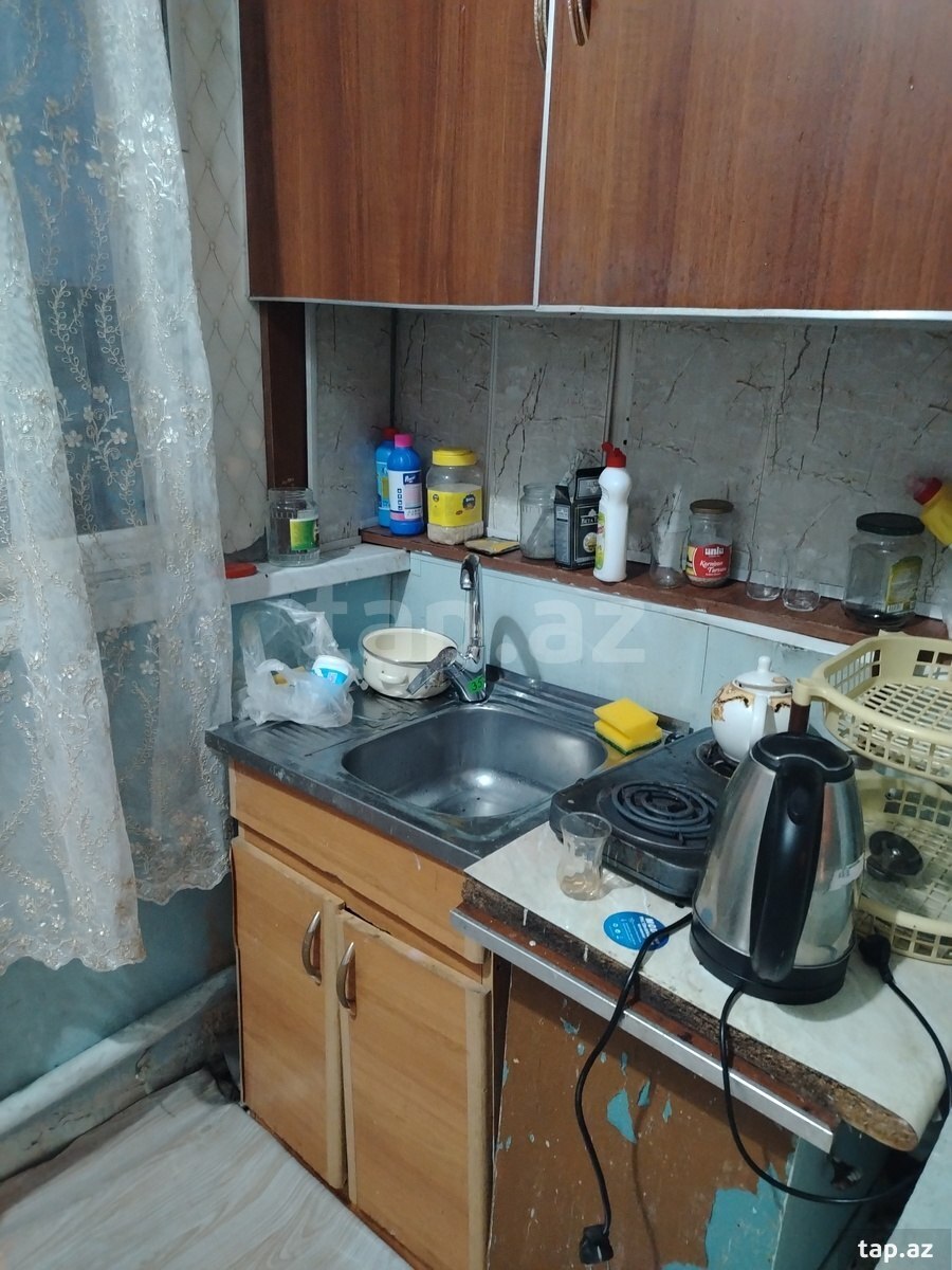 1-otaqlı mənzil kirayə verilir, Qara Qarayev m., 26 m² (7)