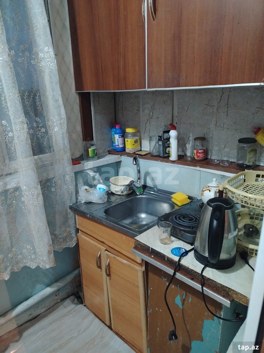1-otaqlı mənzil kirayə verilir, Qara Qarayev m., 26 m² (5)
