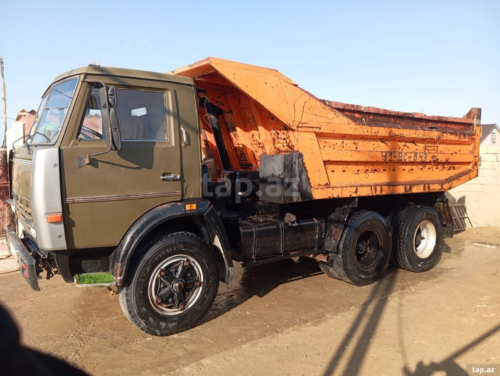 Yük maşını KamAz, 1992 il (3)