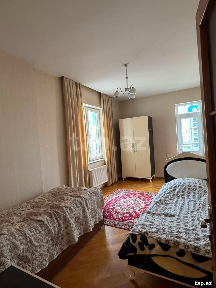 3-otaqlı yeni tikili kirayə verilir, Nərimanov r., 140 m²