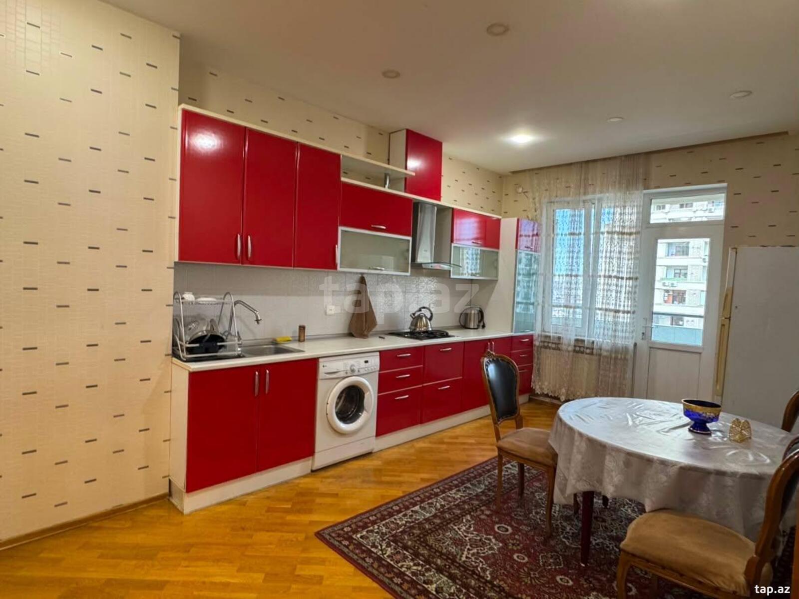 3-otaqlı yeni tikili kirayə verilir, Nərimanov r., 140 m² (4)