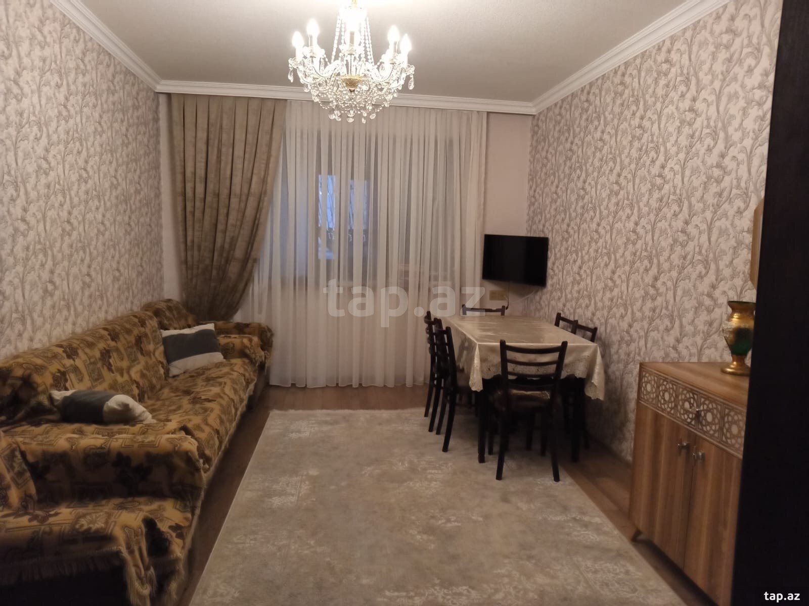 2-otaqlı yeni tikili kirayə verilir, Gəncə ş., 60 m²