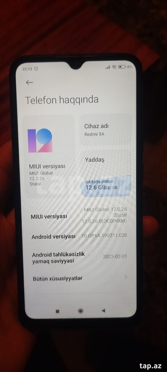 Xiaomi Redmi 9A Ocean Green 32GB/2GB (3)