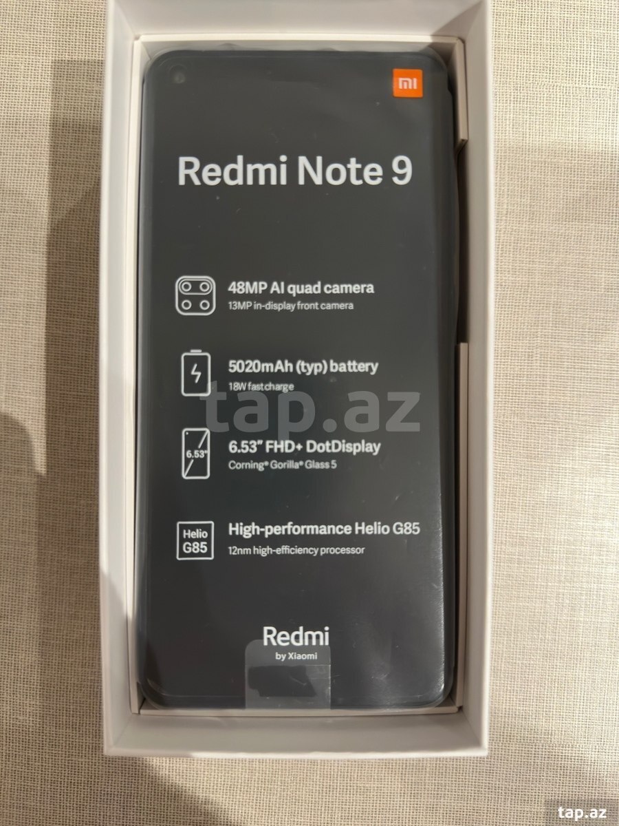 Xiaomi Redmi Note 9 Midnight Gray 64GB/3GB (3)