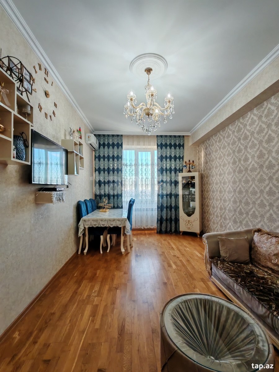 2-otaqlı yeni tikili, Biləcəri qəs., 67 m²